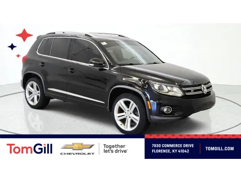 Black 2015 Volkswagen Tiguan R-Line for sale in Florence, KY