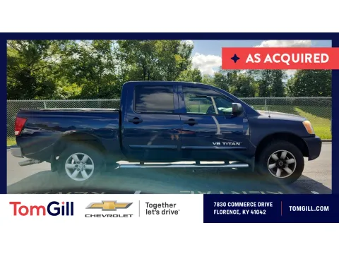 Blue 2010 Nissan Titan SE for sale in Florence, KY