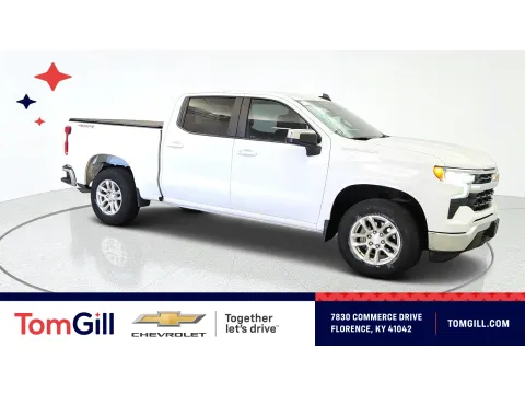 White 2024 Chevrolet Silverado 1500 LT for sale in Florence, KY