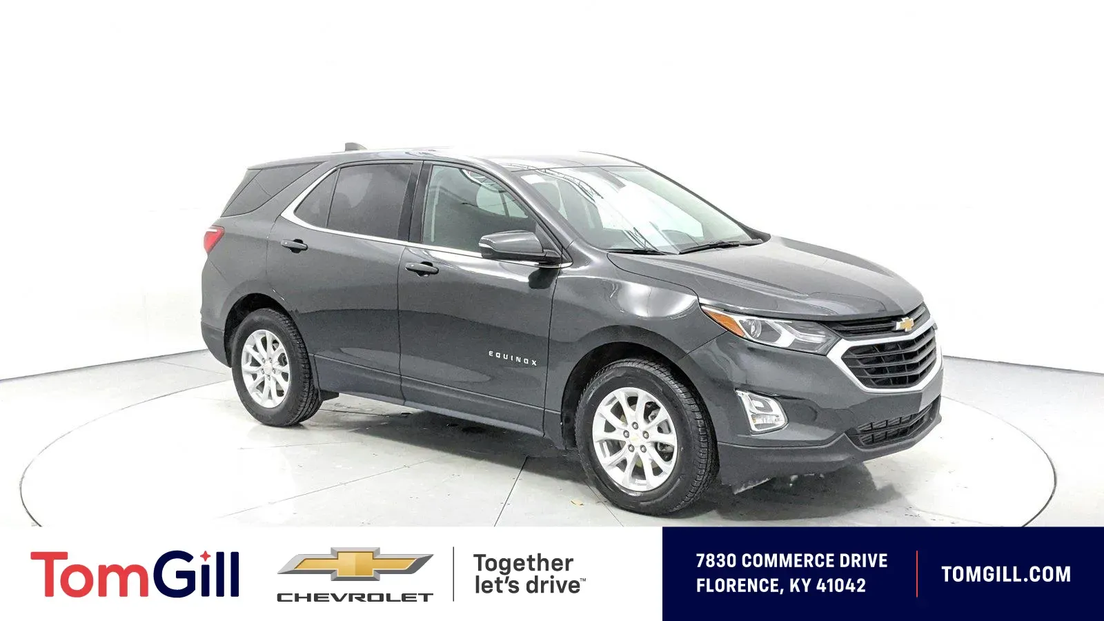 Gray 2019 Chevrolet Equinox LT for sale in Florence, KY