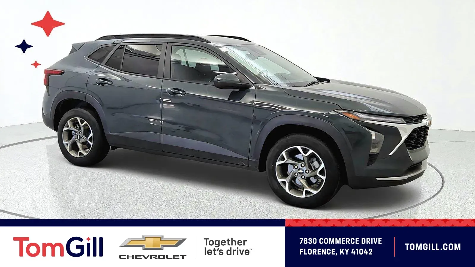 Gray 2025 Chevrolet Trax LT for sale in Florence, KY