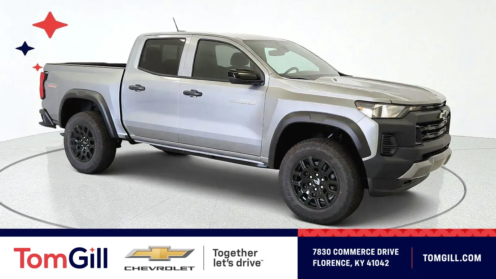 Gray 2026 Chevrolet Colorado 4WD Trail Boss for sale in Florence, KY