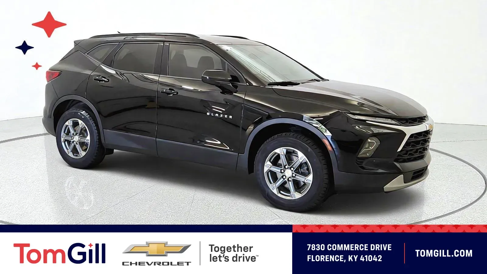 Black 2024 Chevrolet Blazer LT for sale in Florence, KY