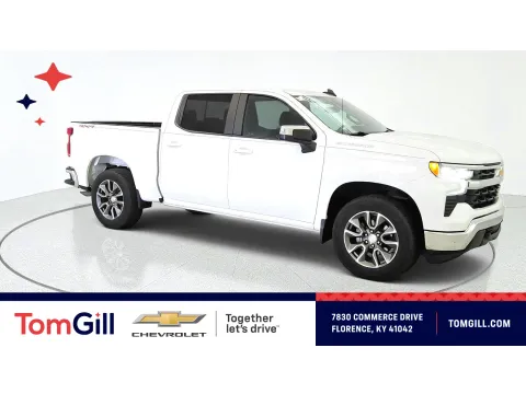 White 2023 Chevrolet Silverado 1500 LT for sale in Florence, KY