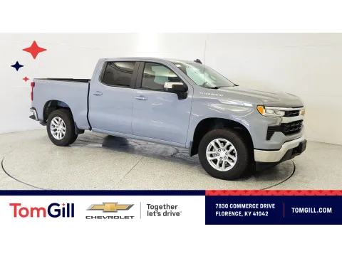 Gray 2024 Chevrolet Silverado 1500 LT for sale in Florence, KY