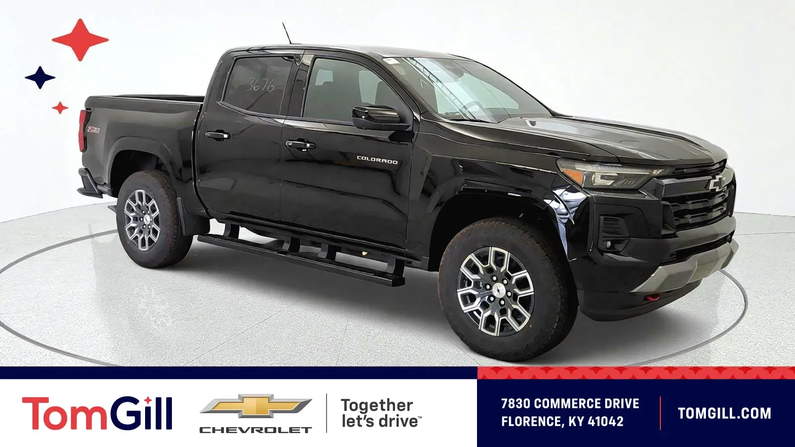 Black 2026 Chevrolet Colorado 4WD Z71 for sale in Florence, KY