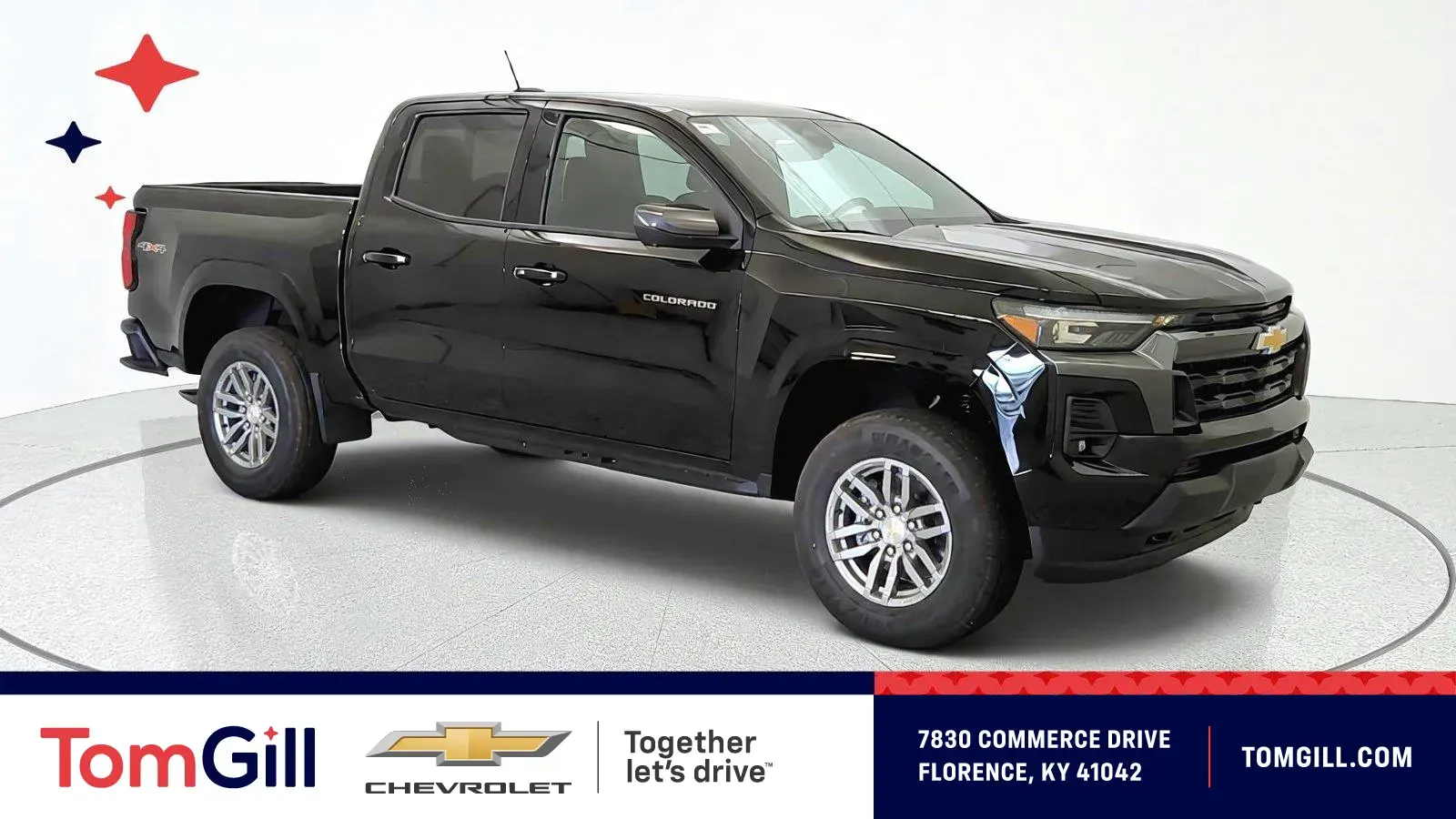 Black 2026 Chevrolet Colorado 4WD LT for sale in Florence, KY