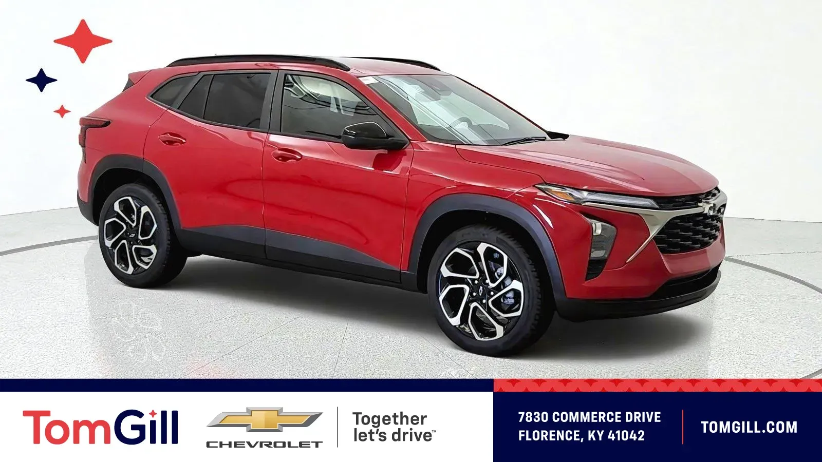 Red 2026 Chevrolet Trax 2RS for sale in Florence, KY