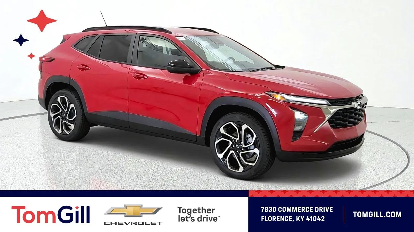 Red 2026 Chevrolet Trax 2RS for sale in Florence, KY