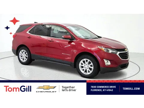 Red 2018 Chevrolet Equinox LT for sale in Florence, KY