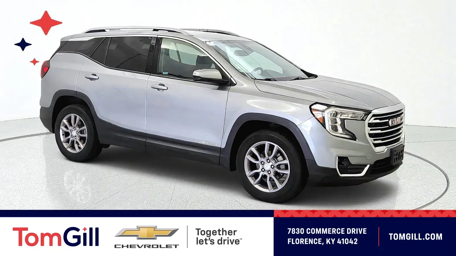 Gray 2024 GMC Terrain SLT for sale in Florence, KY