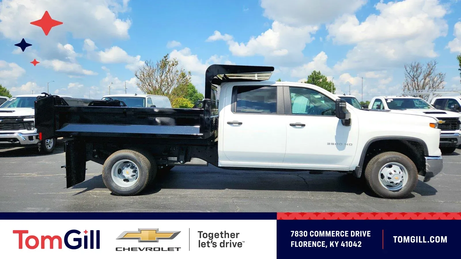 White 2026 Chevrolet Silverado 3500 HD CC Work Truck for sale in Florence, KY