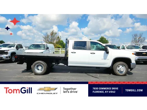 White 2026 Chevrolet Silverado 3500 HD CC Work Truck for sale in Florence, KY