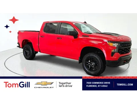 Red 2026 Chevrolet Silverado 1500 Custom Trail Boss for sale in Florence, KY
