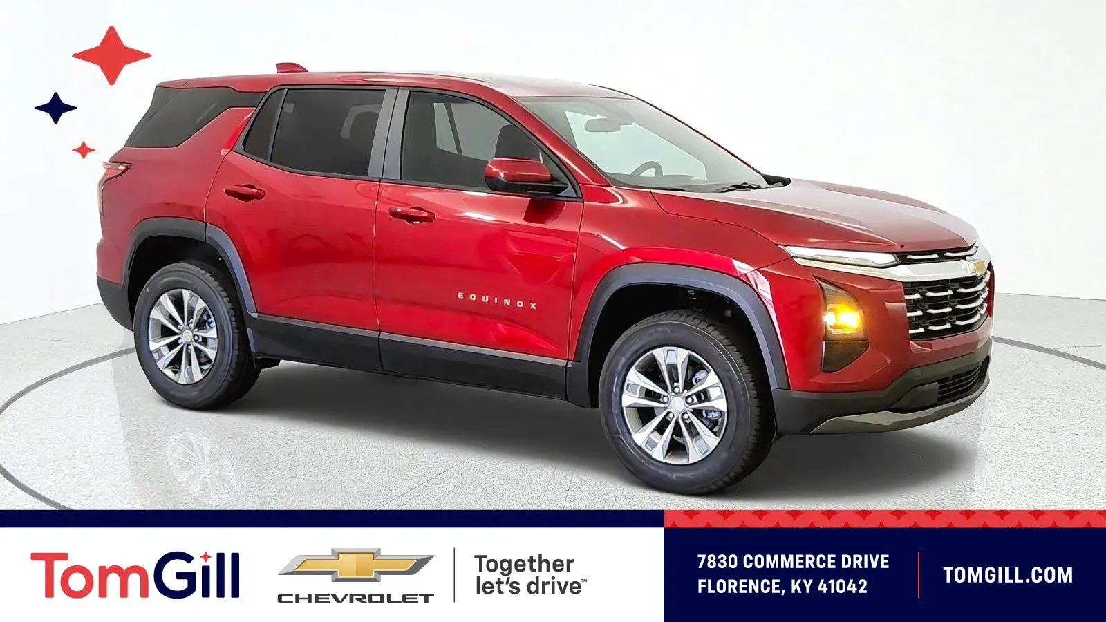 Red 2027 Chevrolet Equinox FWD LT for sale in Florence, KY