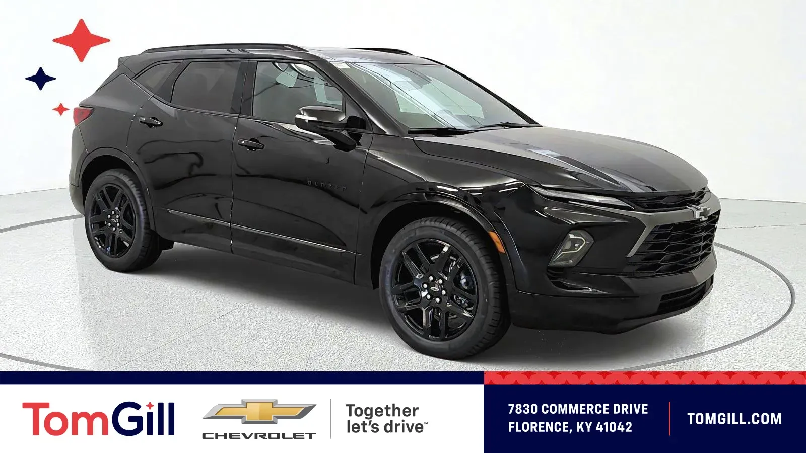 Black 2026 Chevrolet Blazer RS for sale in Florence, KY