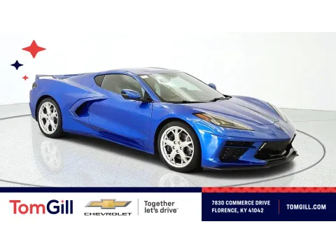 Blue 2021 Chevrolet Corvette 2LT for sale in Florence, KY