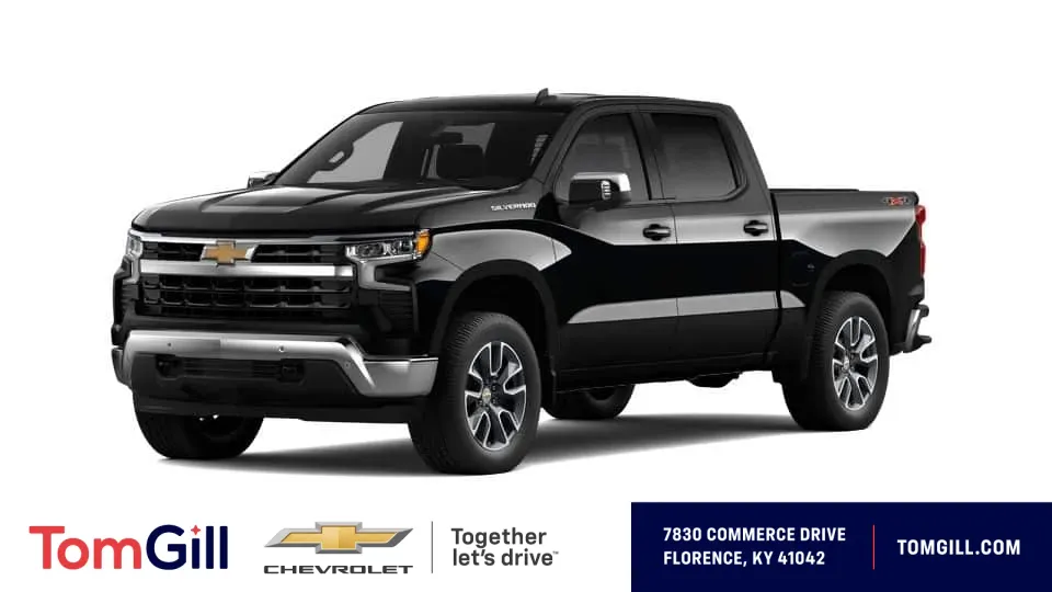 Black 2026 Chevrolet Silverado 1500 LT for sale in Florence, KY