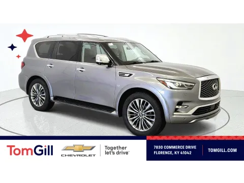 Gray 2018 INFINITI QX80 AWD for sale in Florence, KY