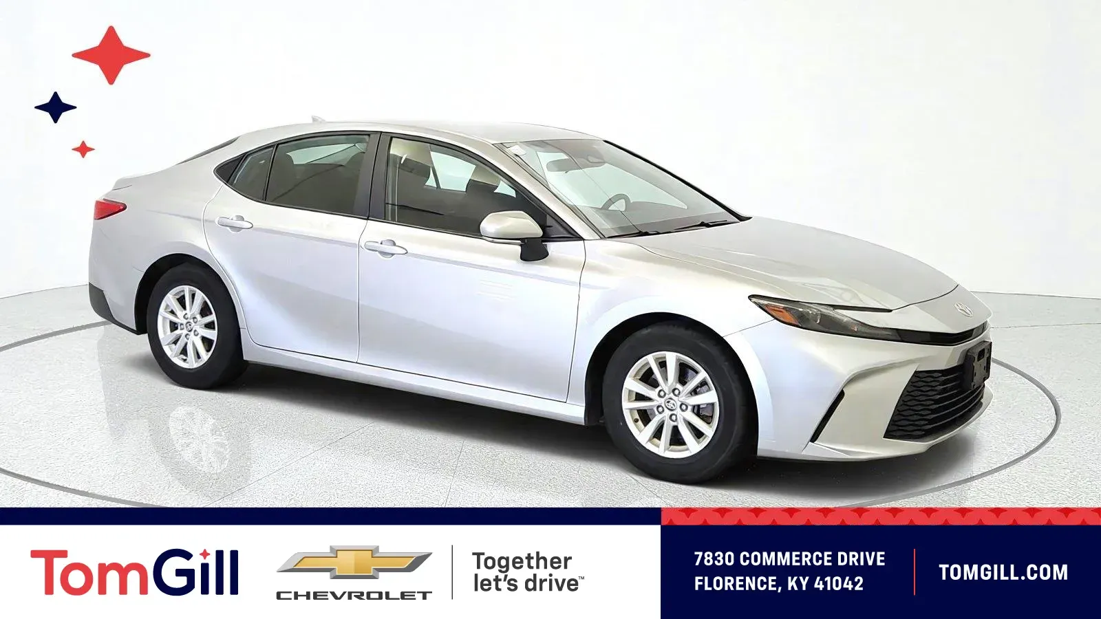Silver 2025 Toyota Camry LE for sale in Florence, KY