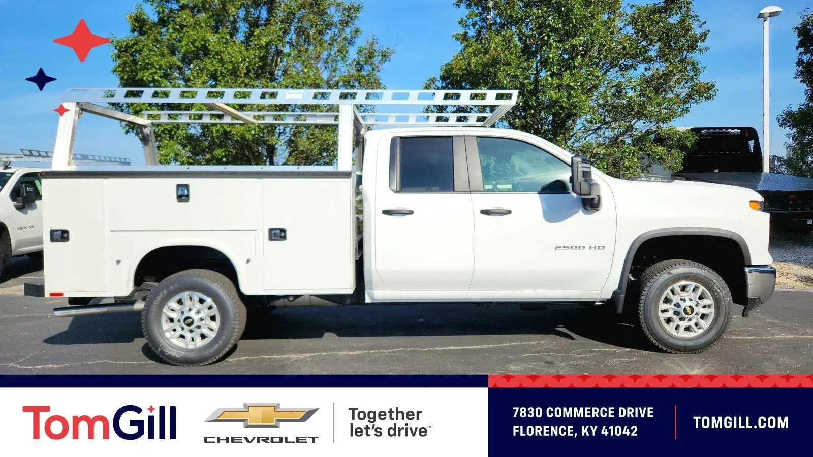 White 2026 Chevrolet Silverado 2500 HD Work Truck for sale in Florence, KY