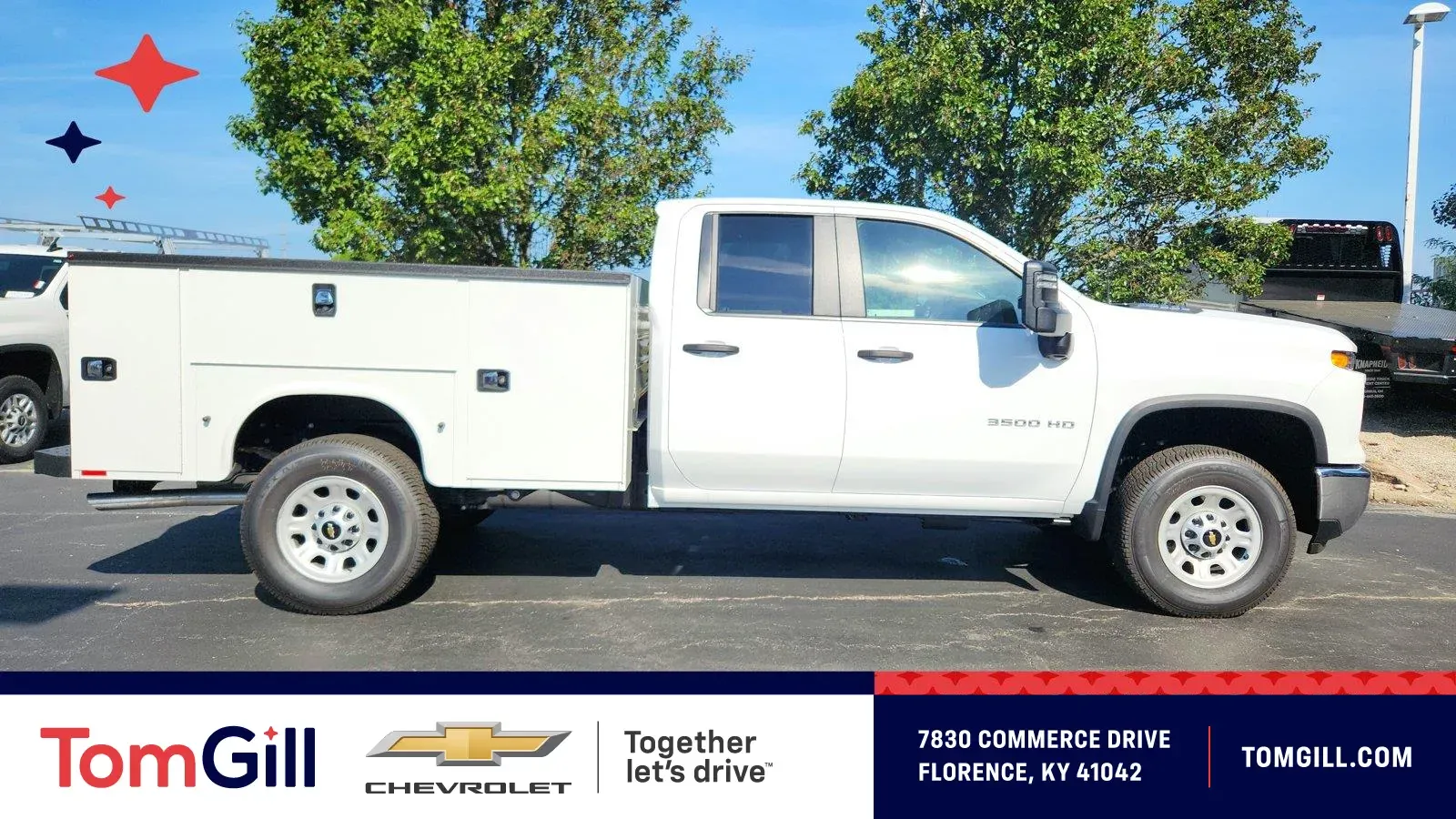 White 2026 Chevrolet Silverado 3500 HD Work Truck for sale in Florence, KY
