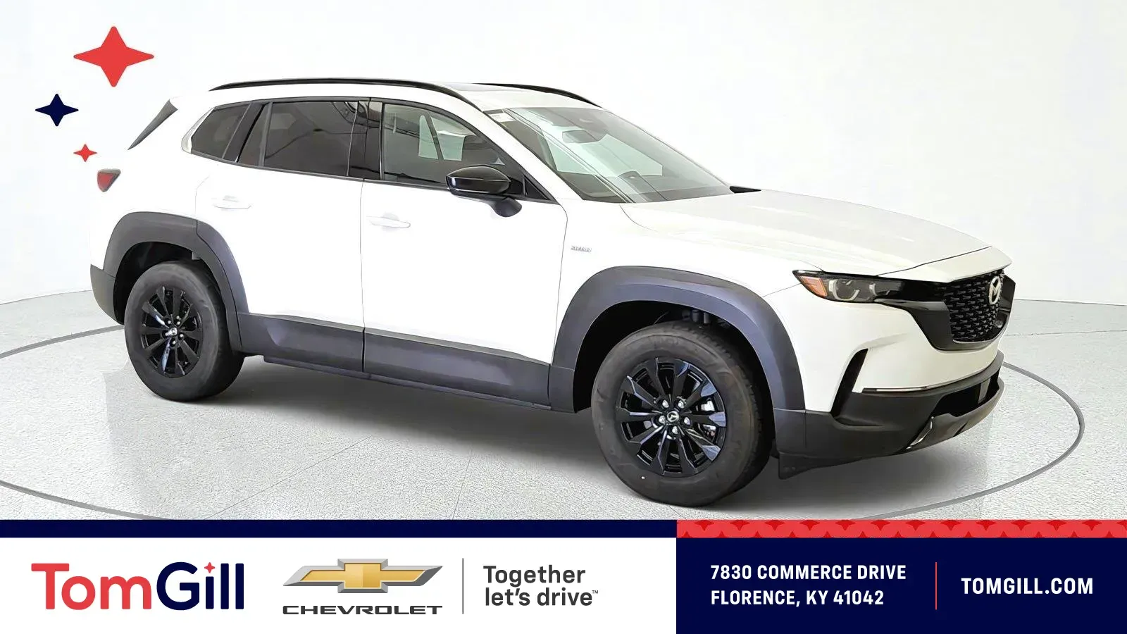 Gray 2025 Mazda CX-50 Hybrid Premium Package for sale in Florence, KY