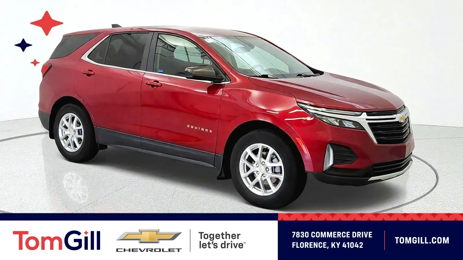 Red 2024 Chevrolet Equinox LT for sale in Florence, KY