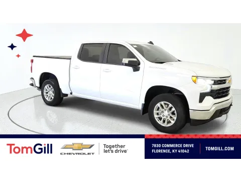 White 2024 Chevrolet Silverado 1500 LT for sale in Florence, KY