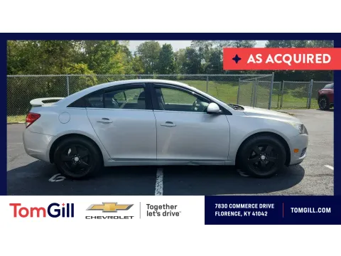 Silver 2013 Chevrolet Cruze 1LT for sale in Florence, KY