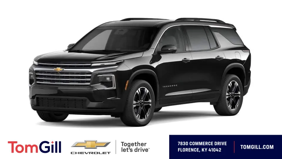 Black 2027 Chevrolet Traverse LT for sale in Florence, KY