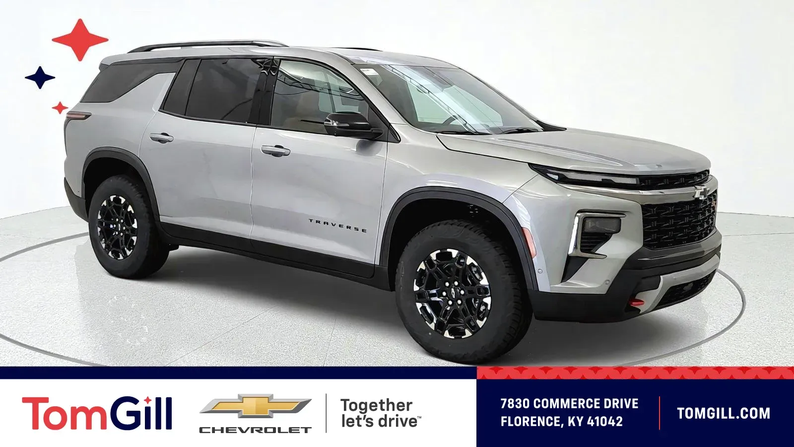 Gray 2027 Chevrolet Traverse AWD Z71 for sale in Florence, KY