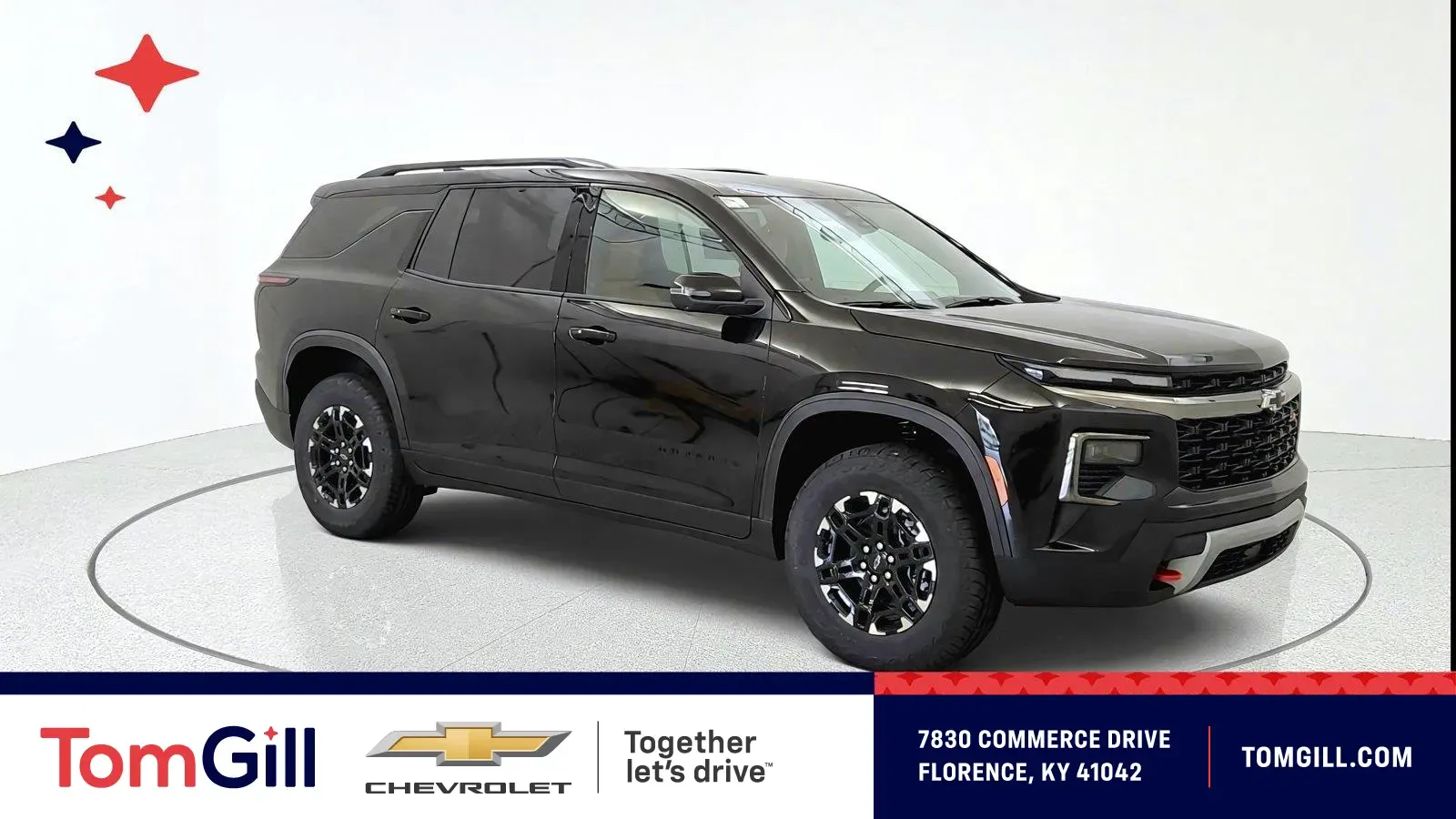 Black 2027 Chevrolet Traverse AWD Z71 for sale in Florence, KY