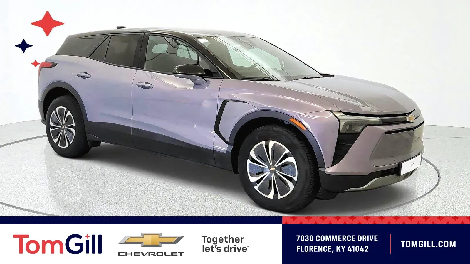 Gray 2025 Chevrolet Blazer EV AWD LT for sale in Florence, KY