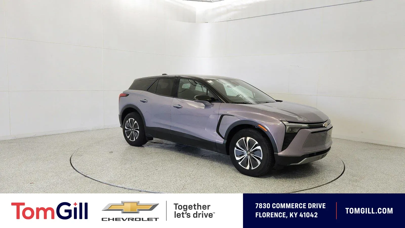 Gray 2025 Chevrolet Blazer EV AWD LT for sale in Florence, KY