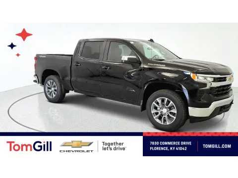 Black 2026 Chevrolet Silverado 1500 LT for sale in Florence, KY
