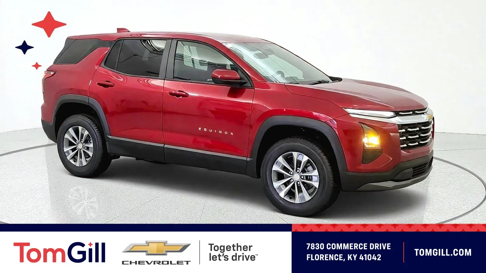 Red 2027 Chevrolet Equinox FWD LT for sale in Florence, KY