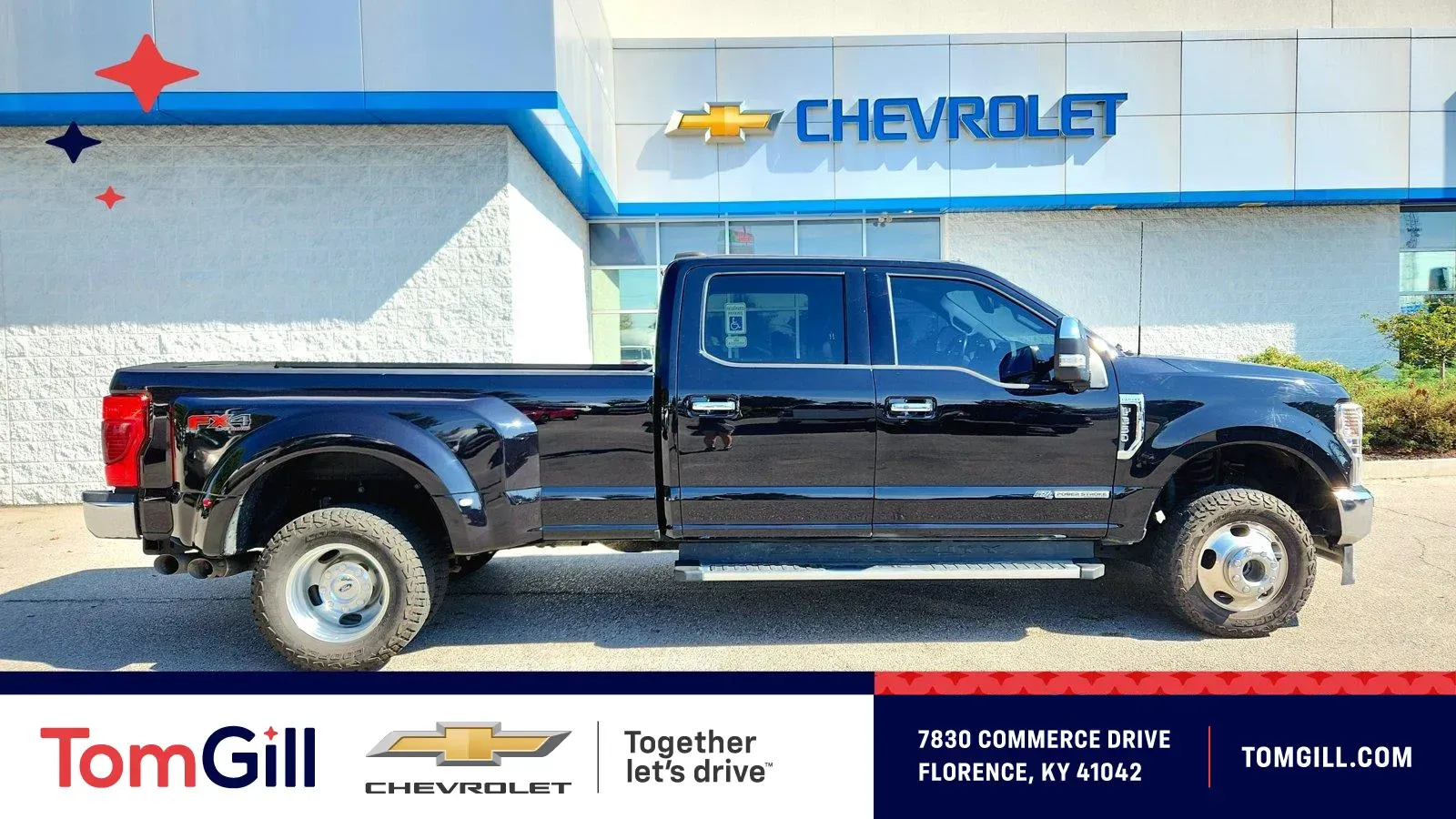 Black 2022 Ford Super Duty F-350 DRW LARIAT for sale in Florence, KY