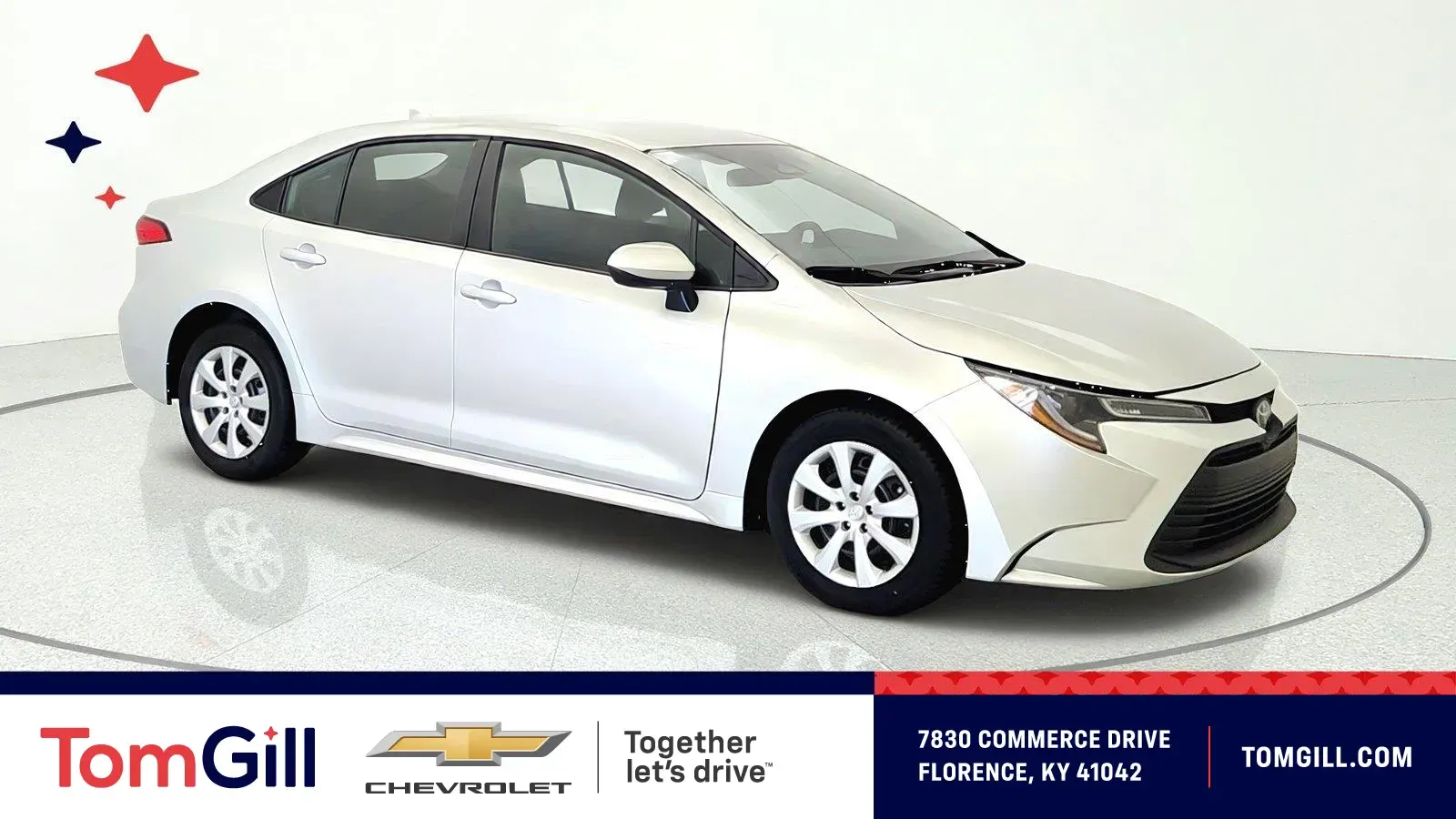 Silver 2025 Toyota Corolla LE for sale in Florence, KY