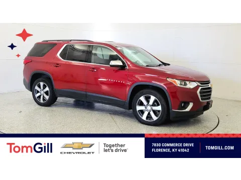 Red 2019 Chevrolet Traverse LT Leather for sale in Florence, KY