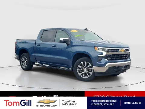 Blue 2024 Chevrolet Silverado 1500 LT for sale in Florence, KY