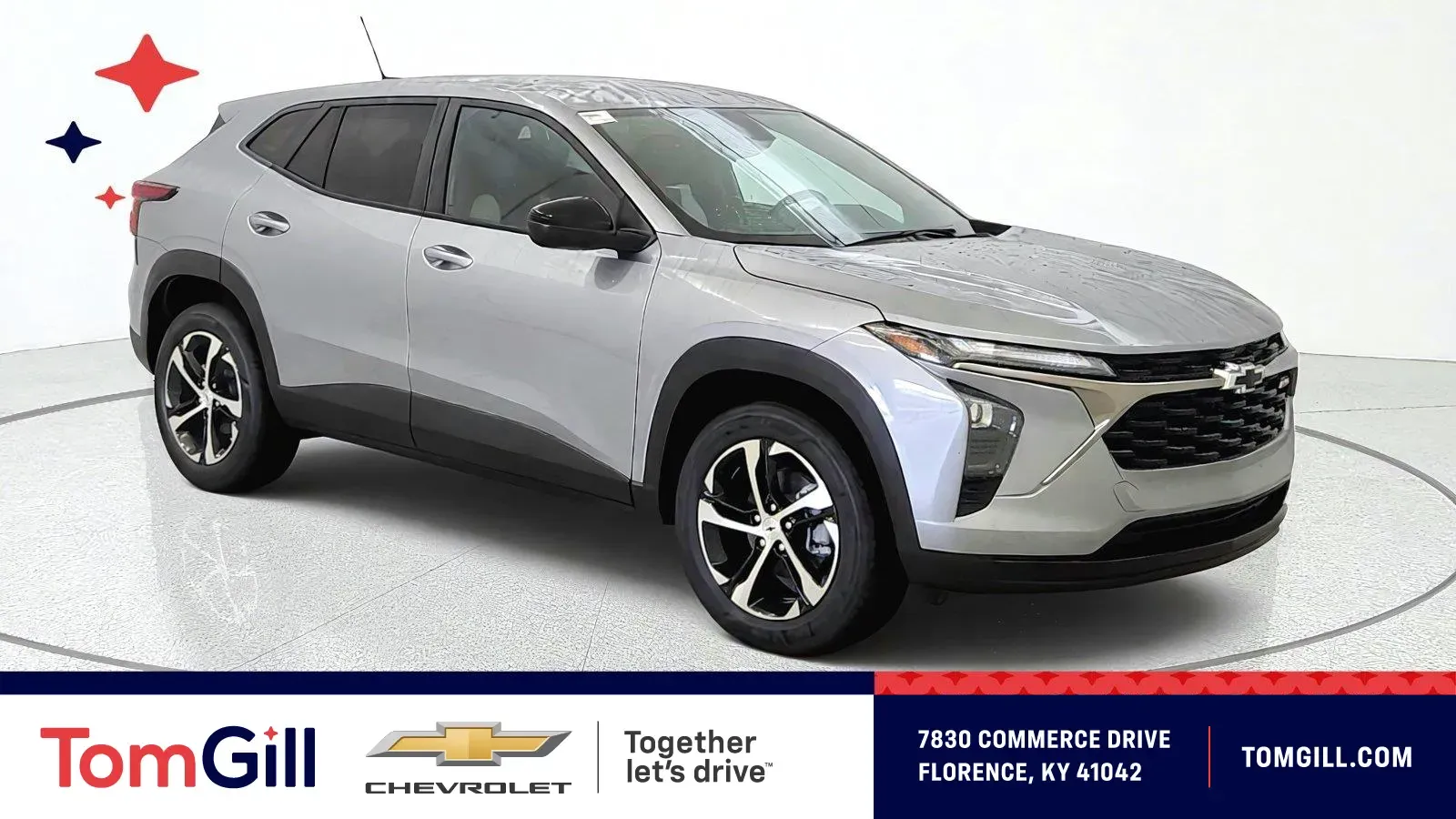 Gray 2026 Chevrolet Trax 1RS for sale in Florence, KY
