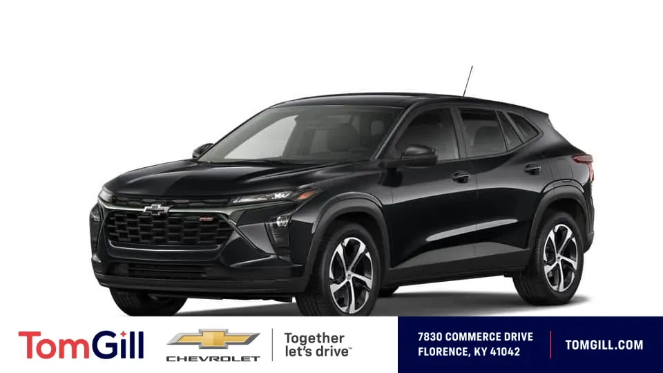 Black 2026 Chevrolet Trax 1RS for sale in Florence, KY