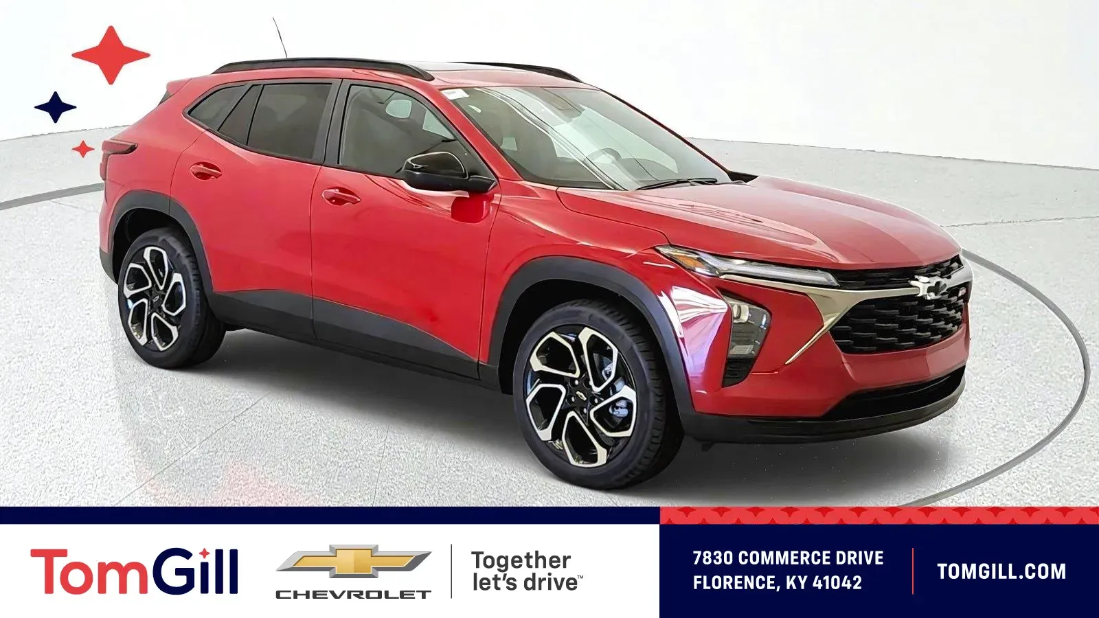 Red 2026 Chevrolet Trax 2RS for sale in Florence, KY