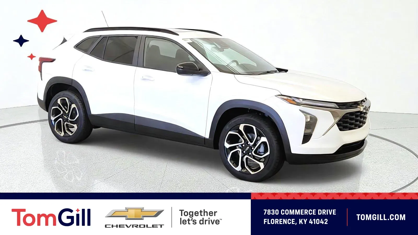 White 2026 Chevrolet Trax 2RS for sale in Florence, KY