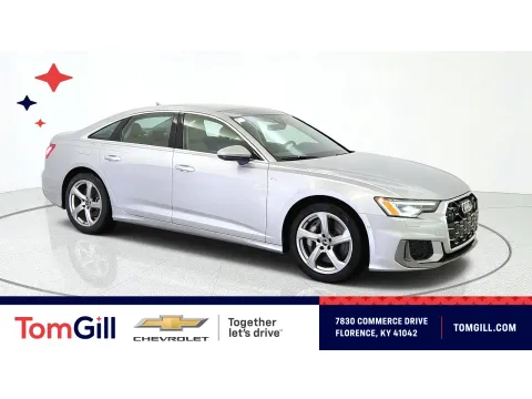 Silver 2024 Audi A6 Sedan Premium Plus for sale in Florence, KY