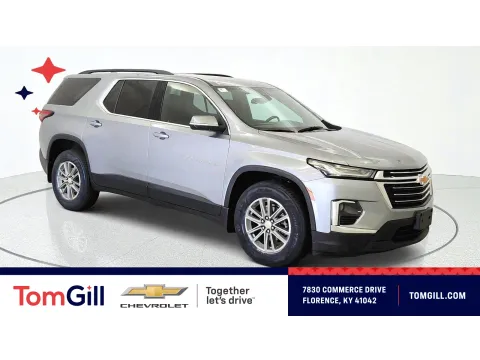 Gray 2023 Chevrolet Traverse LT Cloth for sale in Florence, KY