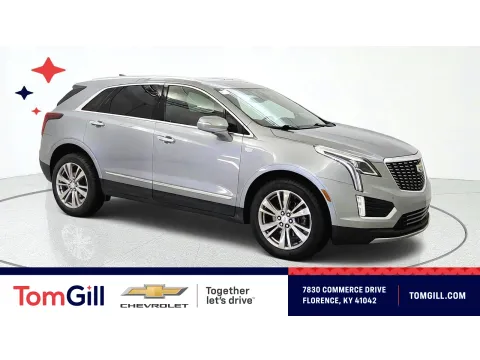 Silver 2024 Cadillac XT5 AWD Premium Luxury for sale in Florence, KY