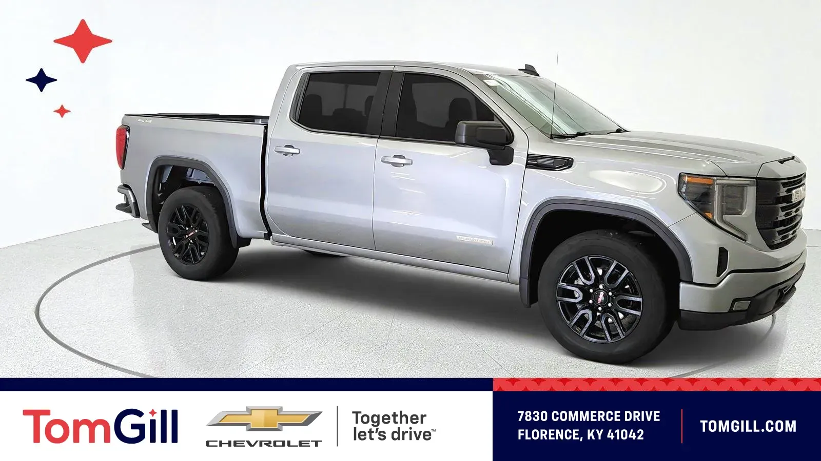 Gray 2024 GMC Sierra 1500 Elevation for sale in Florence, KY