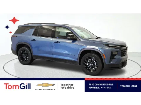 Blue 2025 Chevrolet Traverse AWD LT for sale in Florence, KY